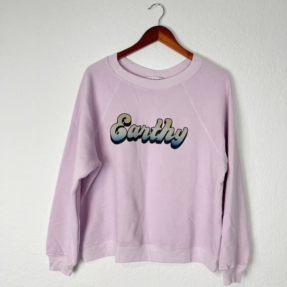 NWOT Wildfox Earthy Sommer Sweatshirt Size S - Picture 2 of 7